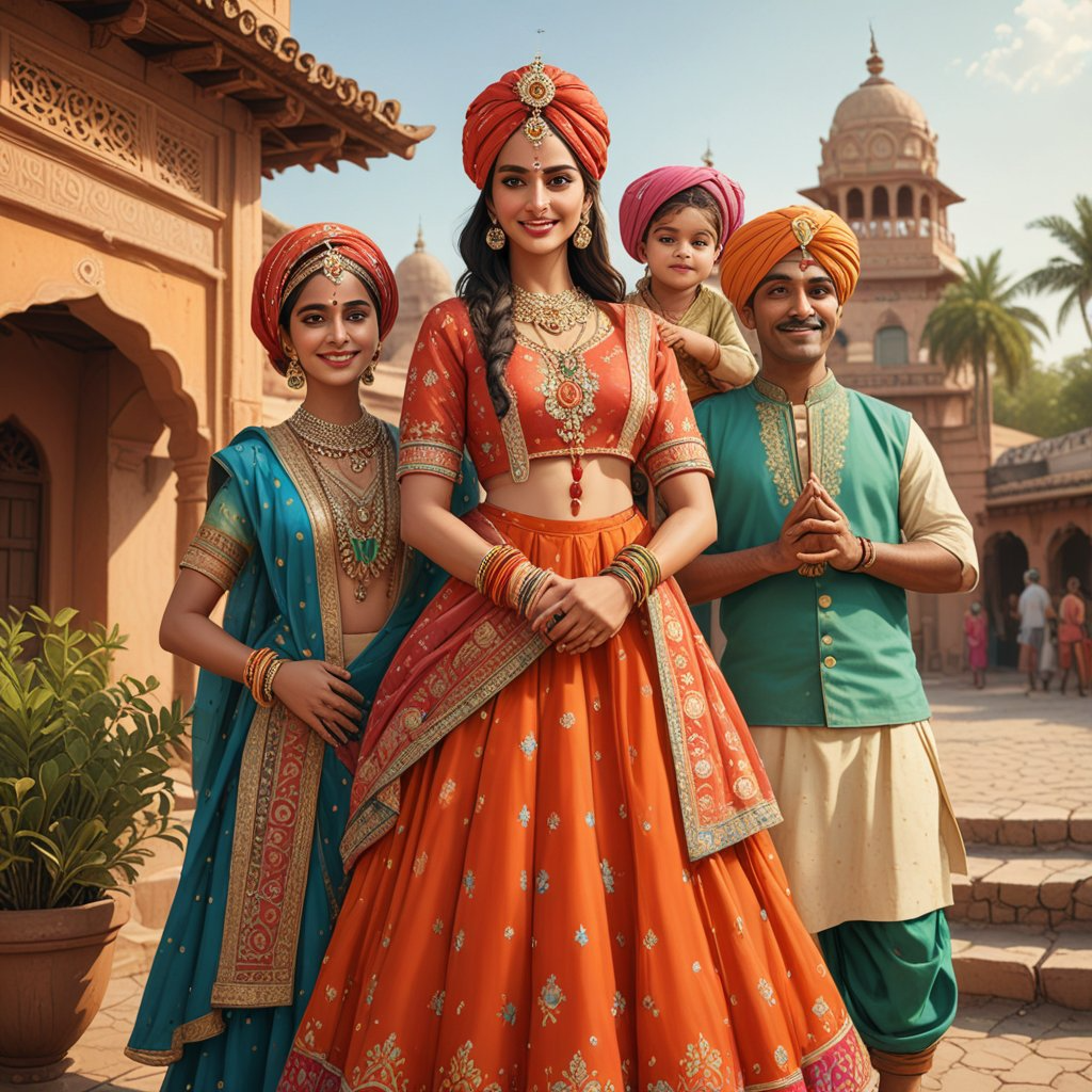 3D cartoon character art